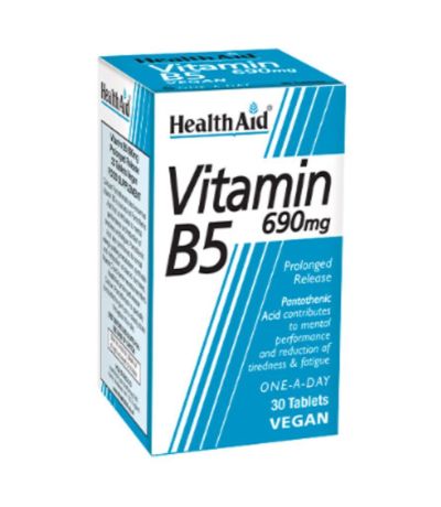 Vitamina B5 Pantotenato Calcico 690mg 30comp Healt Aid
