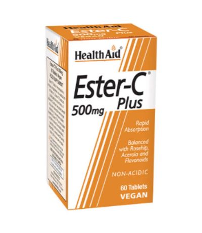 Vitamina Ester-C Plus 500Mg 60comp Health Aid