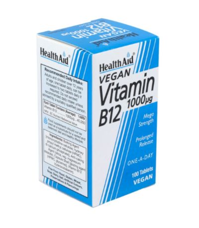 Vitamina-B12 1000Mg 100comp Health Aid