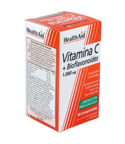 Vitamina-C 1000Mg Bioflavonoides 60comp Health Aid