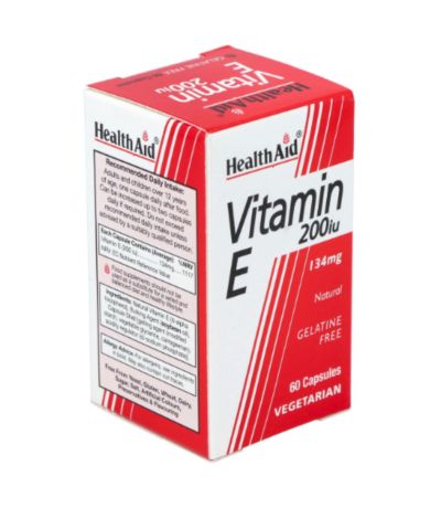 Vitamina-E 200Ui 60caps Health Aid