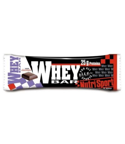 Barrita Whey Bar Chocolate Proteinas 12uds Nutri-Sport