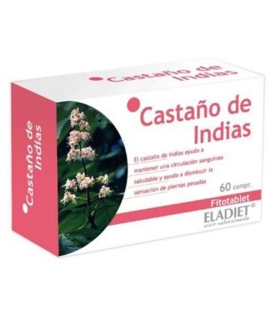 Castaño Indias Fitotablet SinGluten 60comp Eladiet
