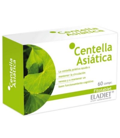 Centella Asiatica Fitotablet SinGluten 60comp Eladiet