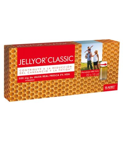 Jellyor Classic Jalea 500Mg SinGluten 20 Viales Eladiet
