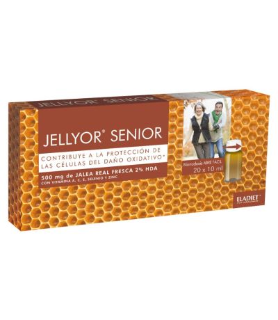 Jellyor Senior Jalea 500Mg SinGluten 20 Viales Eladiet