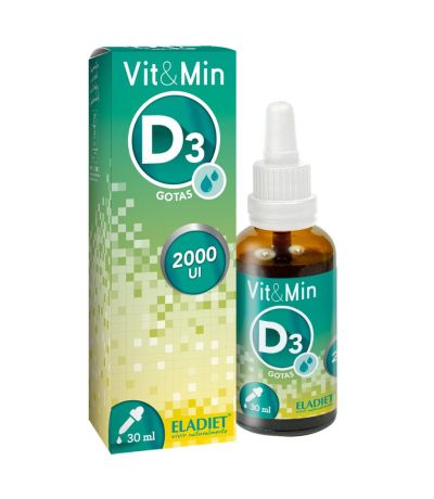VitMin Vitamina D3 Gotas 2000Ui 30ml Eladiet
