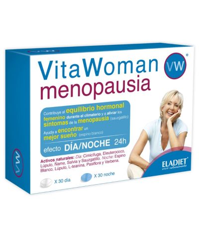Vitawoman Menopausia SinGluten 60comp Eladiet