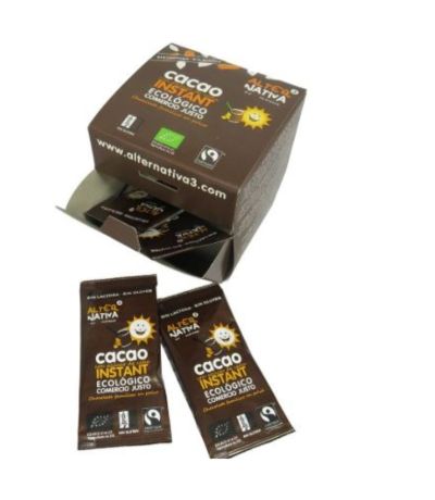 Cacao Instantaneo SinGluten Eco 20 Sobres Alternativa3