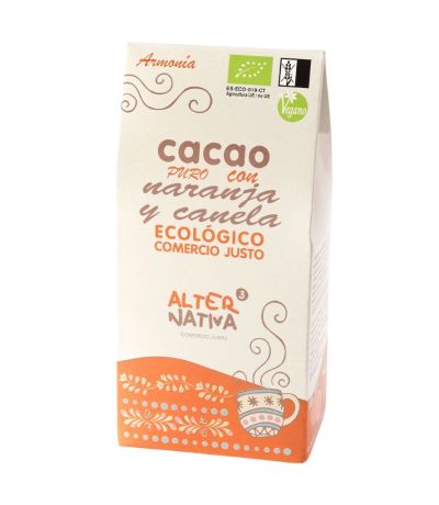 Cacao Puro con Naranja y Canela 125g Alternativa3
