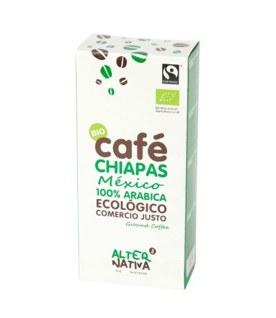 Cafe Molido Chiapas Arabica SinGluten Bio 250g Alternativa3