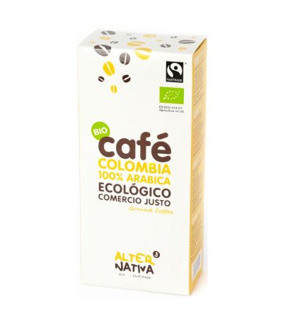 Cafe Molido Colombia 100 Arabica Bio 250g Alternativa3