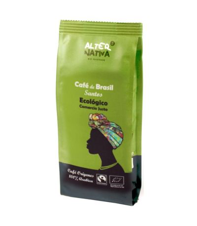 Cafe Molido 100 Arabica Brasil Santos Eco 250g Alternativa3