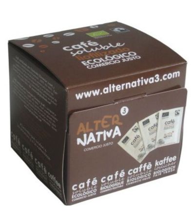 Cafe Soluble Liofilizado 100 Arabica Eco 25 Sobres Alternativa3