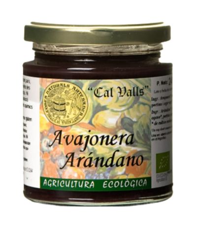 Mermelada de Arandanos con Agave SinGluten Eco Vegan 240g Cal Valls
