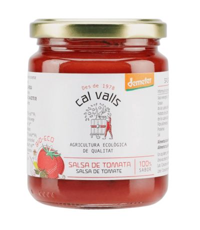 Salsa Tomate SinGluten Eco 270g Cal Valls