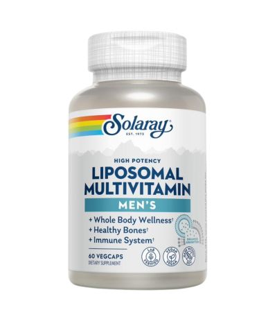 Liposomal Multivitamin Men´s Vegan Sin Soja 60caps Solaray