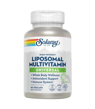 Liposomal Multivitamin Universal Vegan Sin Soja 60caps Solaray