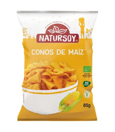 Conos Maiz Eco Bio Vegan 85g Natursoy