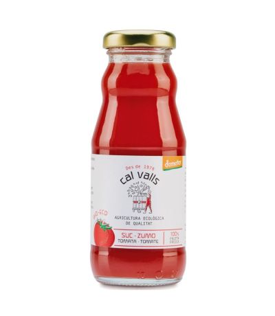 Zumo de Tomate SinGluten Bio Vegan 200ml Cal Valls