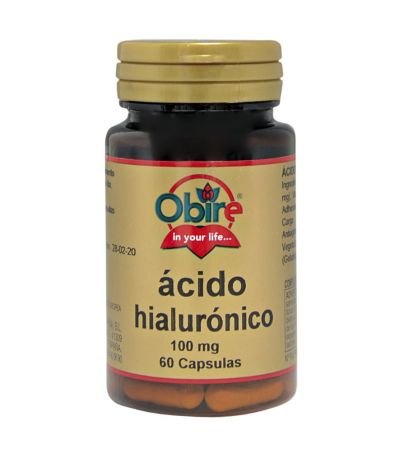 Acido Hialuronico 100Mg 60caps Obire