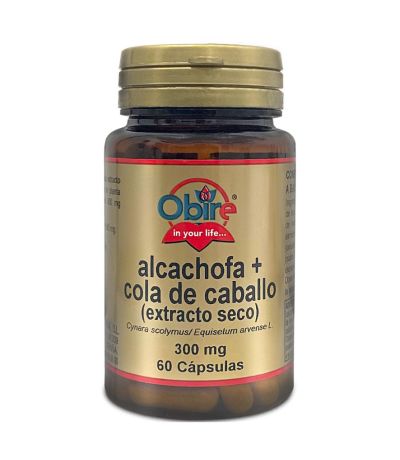 Alcachofa y Cola de Caballo 430Mg 60caps Obire