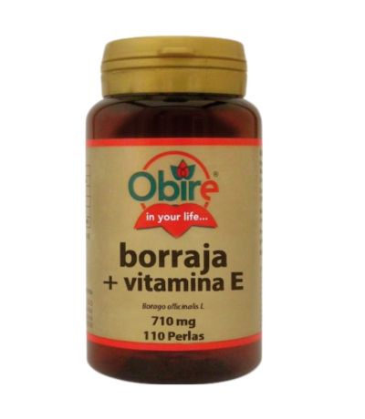 Borraja y Vitamina E 710Mg 110 Perlas Obire