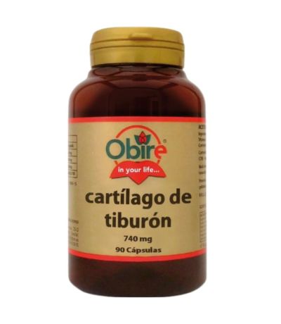 Cartilago de Tiburon 740Mg 90caps Obire