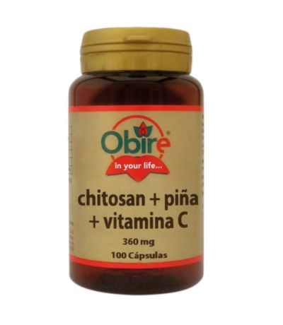 ChitosanPiñaVitamina-C 360Mg 100caps Obire