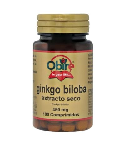 Ginkgo Biloba 450Mg 100comp Obire