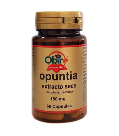 Opuntia Extracto Seco 150Mg Eco 60caps Obire
