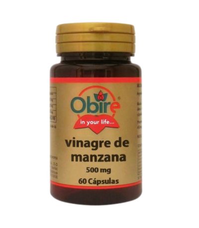 Vinagre Manzana 500Mg 60caps Obire