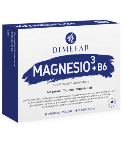 Magnesio 3B6 30caps Dimefar