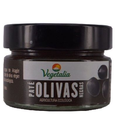 Pate Vegetal Olivas Negras Eco Vegan 100g Vegetalia