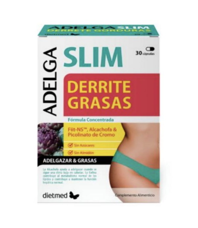 Adelga Slim Derrite Grasas 30caps Dietmed