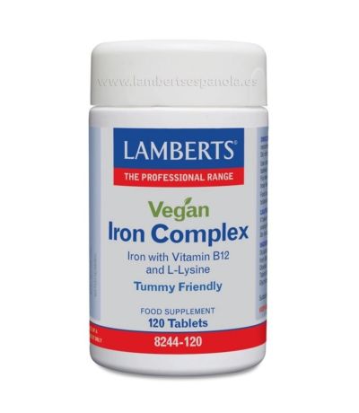 Vegan Iron Complex Vegan 120comp Lamberts