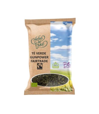Te Verde Gunpowder Bio Vegan 70g Herbes del Moli