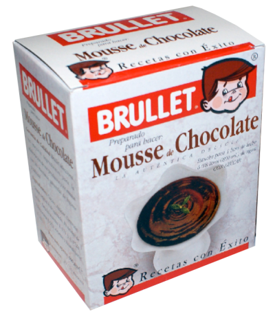 Preparado Mousse Chocolate SinGluten 2 sobres Brullet