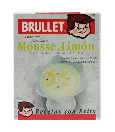 Mousse Al Limon SinGluten 2 Sobres Brullet