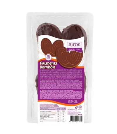 Palmeras Bombon de Chocolate Negro SinGluten 2 Airos