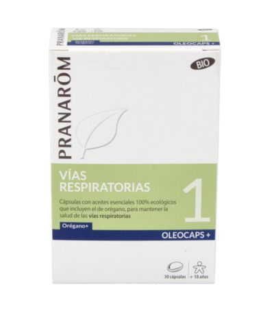 Oleocaps Vias Respiratorias Bio 30caps Pranarom 