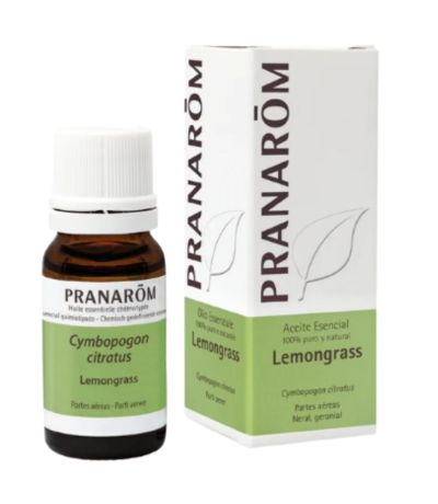 Esencia Lemongrass Partes Aereas 10ml Pranarom