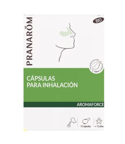 Aromaforce Inhalacion Bio 15caps Pranarom