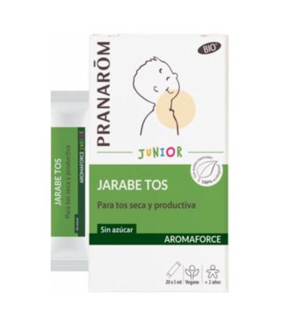 Aromaforce Junior Jarabe Tos Bio 20x5ml Pranarom