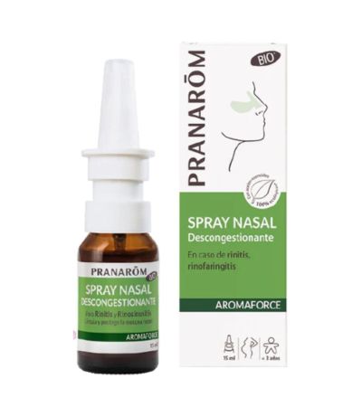 Aromaforce Spray Nasal Descongestion Bio 15ml Pranarom