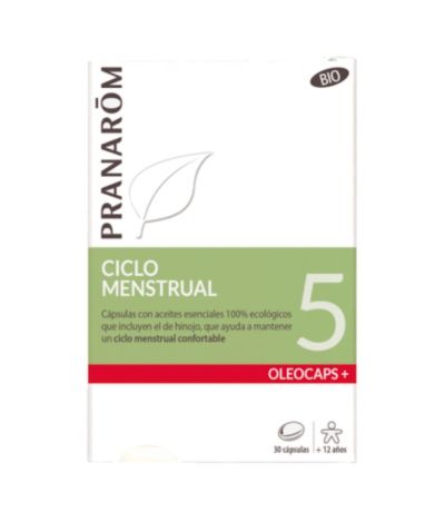 Oleocaps 5 Ciclo Menstrual Bio 30caps Pranarom