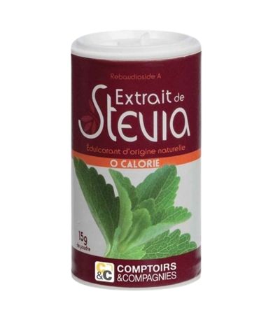 Stevia en Polvo 15g Comptoirs Compagnies