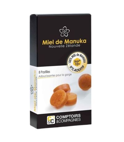 Pastillas de Miel de Manuka 8 Comptoirs  Compagnies