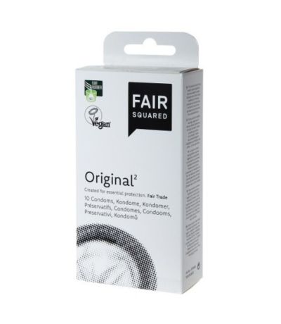 Preservativo Original Vegan 10uds Fair Squared