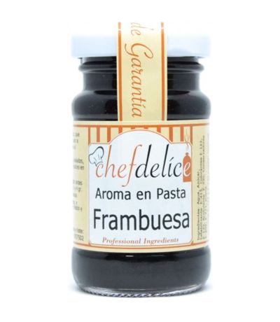 Aroma Frambuesa en Pasta SinGluten Vegan 50g Chefdelice